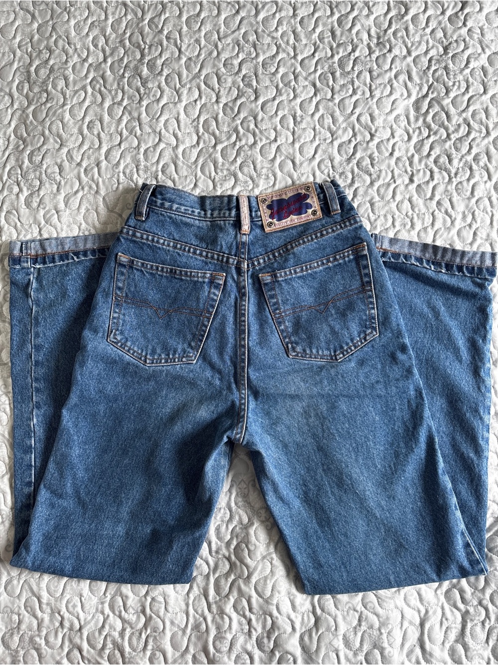 Classic vintage Blue Denim Jeans